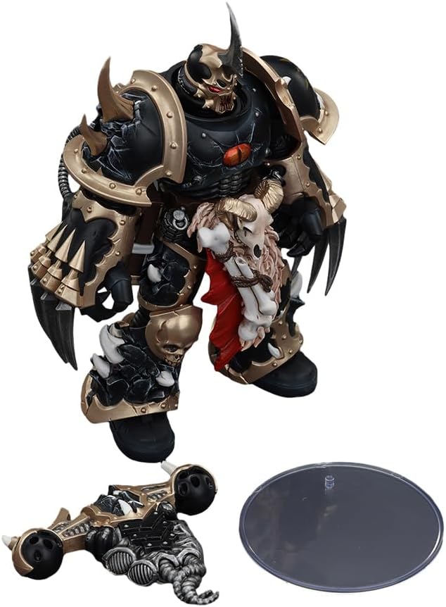 JOYTOY Warhammer The Horus Heresy 1:18 Action Figure Chaos Space Marines Black Legion Chosen 5PCS Collection Model Birthday Gifts