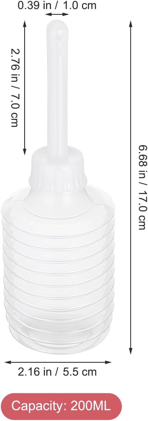 Artibetter Vaginal Douche Anal Cleaner: 10Pcs Disposable Douches Cleaner for Women Men , 6.7 Ounce Douche Enema Cleaner Feminine Care Shower Enema