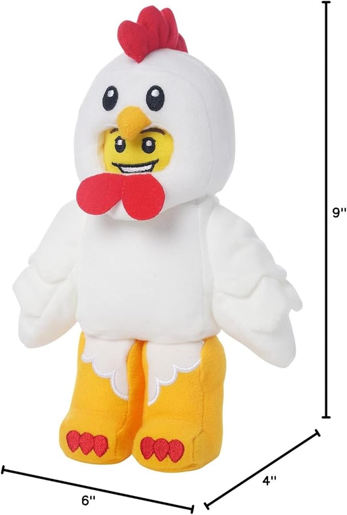 Lego Minifigure Chicken Suit Guy 9" Plush Character
