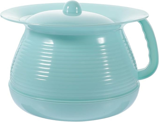 Portable Spittoon with Lid: Toddler Training Potty - Bedside Urinal for Seniors Hospital Patients