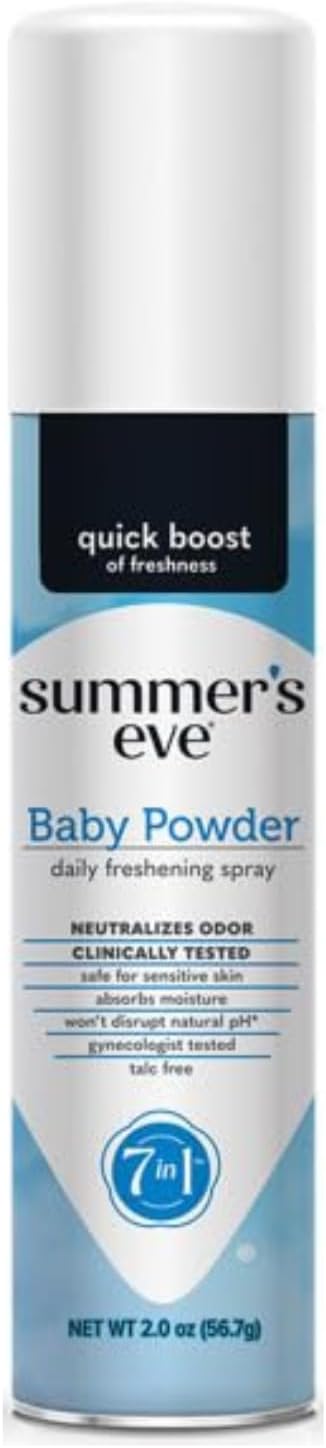 Summer's Eve Feminine Deodorant Spray - Baby Powder - 2 oz