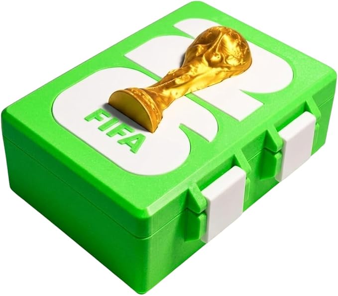 Ultimate Soccer Sticker Collector’s Box (Green)