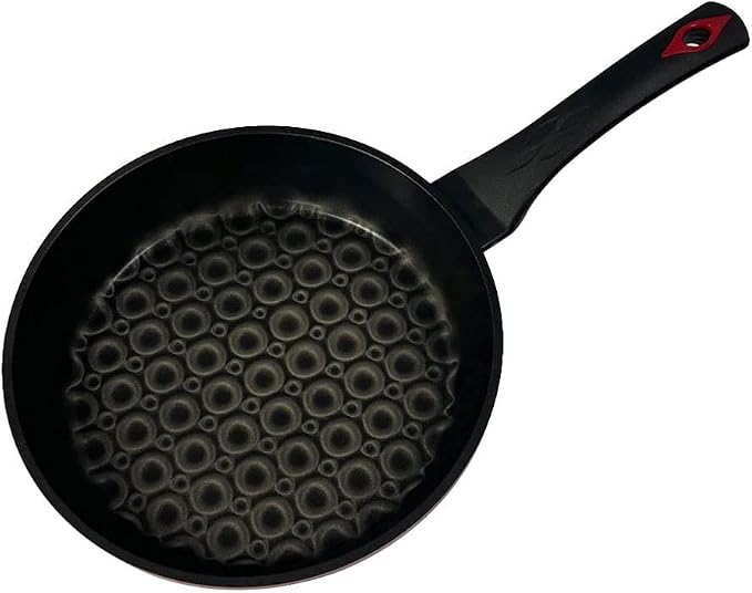 Nonstick 3D Diamond Coating Wok Frying Pan Cookware 9.5'' (24cm)-MADE IN KOREA