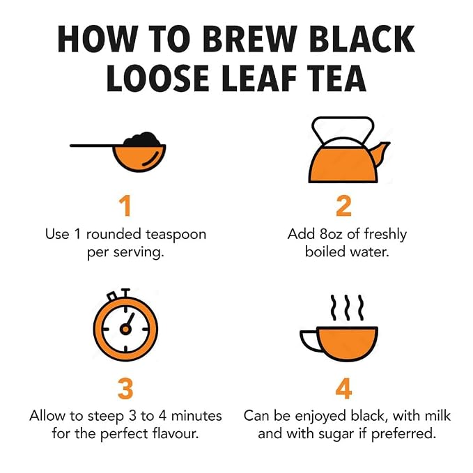 Twinings Earl Grey Loose Tea Tins, 7.05 Ounce Tins (Pack of 1), Smooth, Flavourful, Robust Black Tea Leaves, Caffeinated, Enjoy Hot or Iced