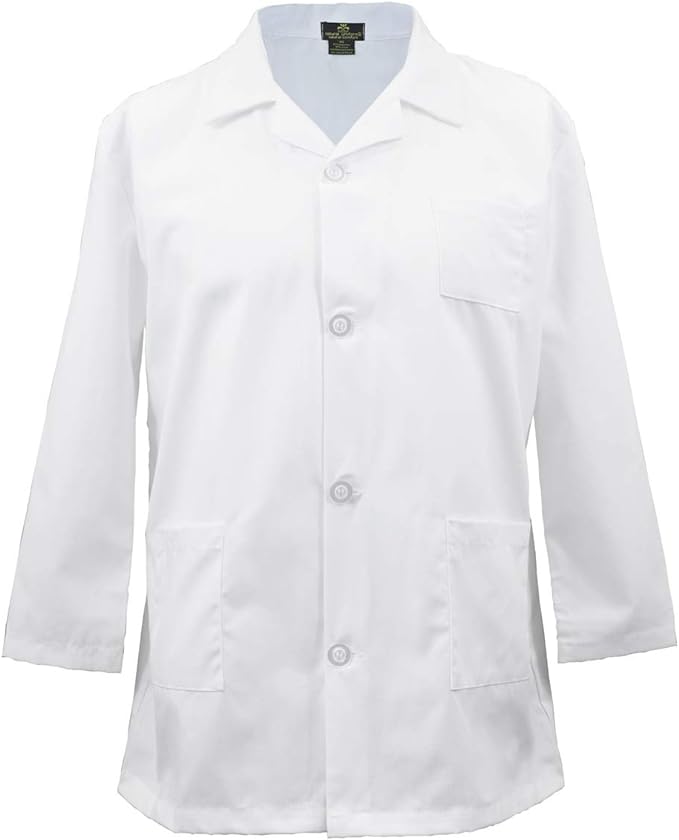 Natural Uniforms M&M Scrubs Childrens Lab Coat-Soft Fabric