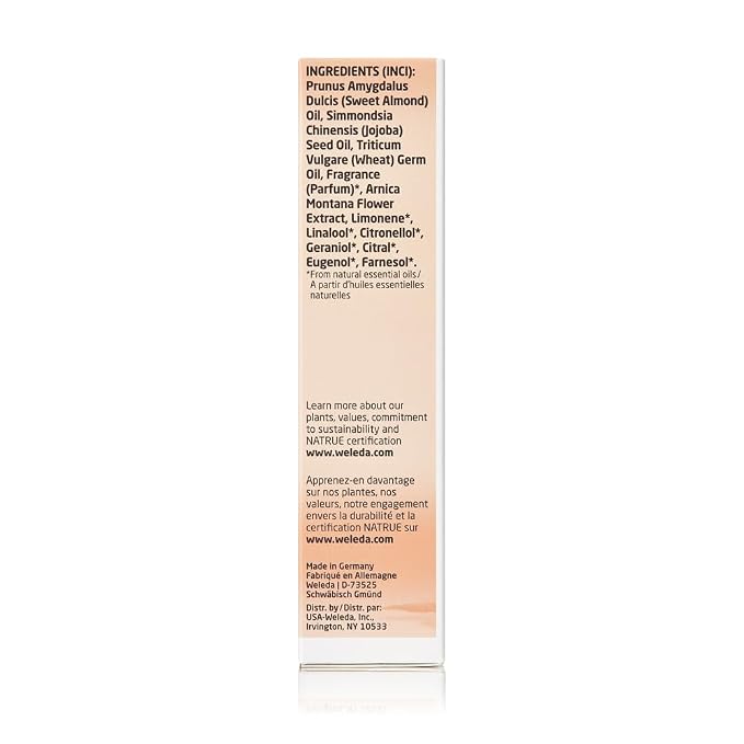 Weleda Stretch Mark Pregnancy Massage Oil,3.4 Fluid Ounce,Plant Rich Oil with Vitamin E,Sweet Almond,Jojoba and Arnica Oils,(Pack of 2)
