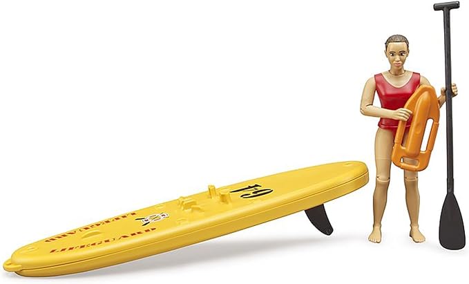 Bruder bworld Life Guard w Stand Up Paddle