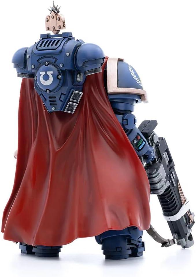 JOYTOY Warhammer 40k 1/18 Action Figure Ultramarines Captain with Master Crafted Heavy Bolt Rifle Collection Model 5 inch