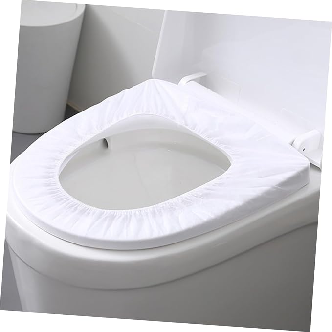 10pcs Disposable Toilet Seat Covers Portable Potty Training Seat for Toddlers Boys and Girls Adults Travel Hotel Public Restroom