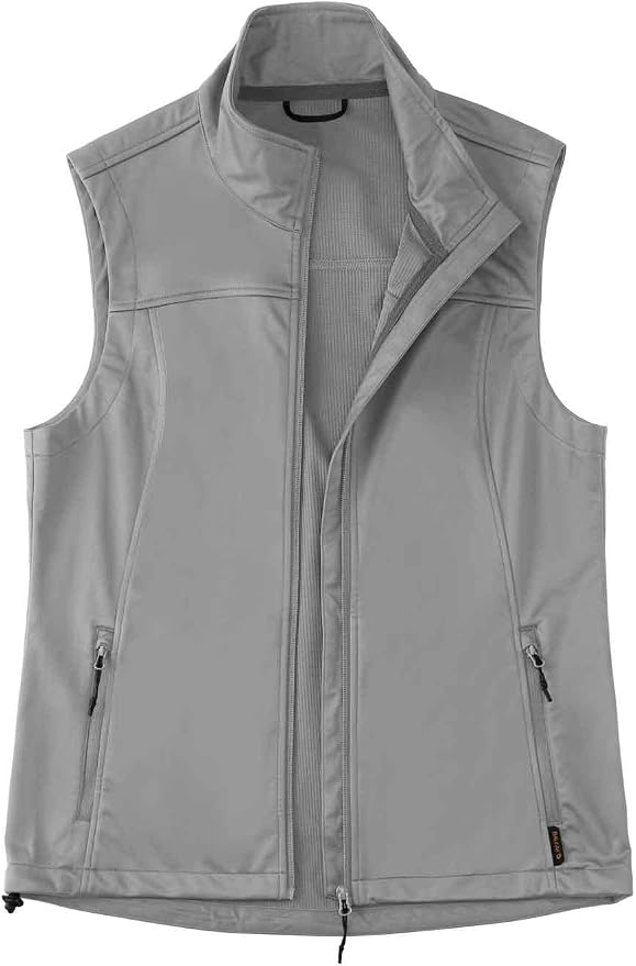 baleaf Women's Lightweight Running Vest Sleeveless Softshell Jacket | Windproof; Breathable; Water Resistant; 2 Zipper Pockets; Stand Collar; Great for Running, Hiking, Camping and Travelling