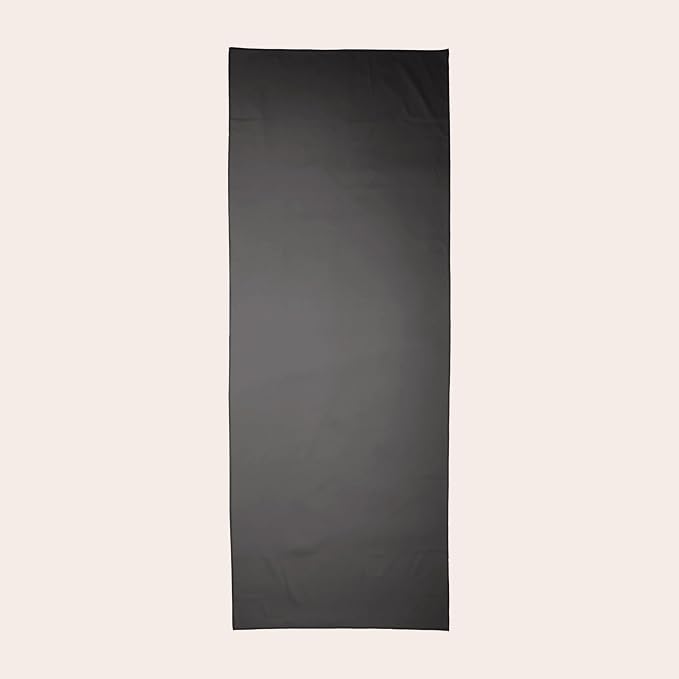 Fittest Pro Non-Slip Hot Yoga Towel with Super-Absorbent Soft Suede Microfiber in Many Colors, for Bikram Pilates and Yoga Mats. (72.00 x 26.50) Nimbus Grey