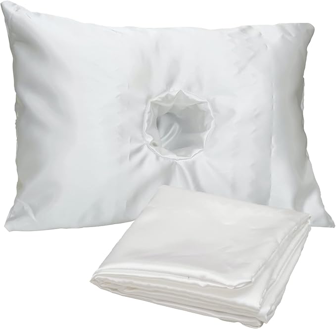 SleepEasy CNH Cotton Comfort Pillowcase - 300 Thread Count, 100% Cotton Sateen Pillowcase Cover only for Our Cotton Comfort Pillow