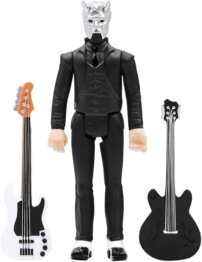 Super7 Ghost Prequelle Nameless Ghoul Reaction Figure - 3.75" Ghost Action Figure with Accessories Heavy Metal Collectibles and Retro Toys