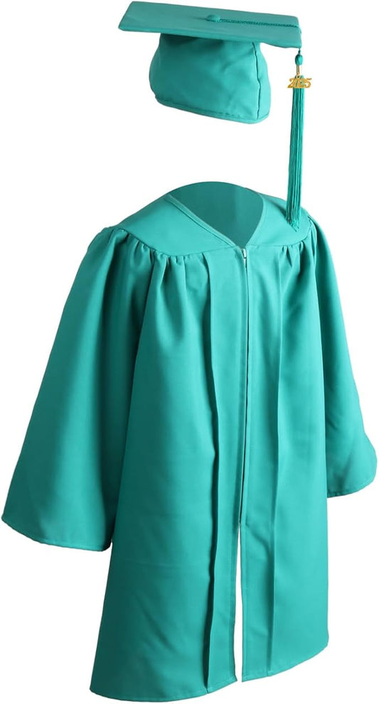 OSBO GradSeason Unisex Matte Kindergarten Graduation Gown Cap Tassel Set 2025