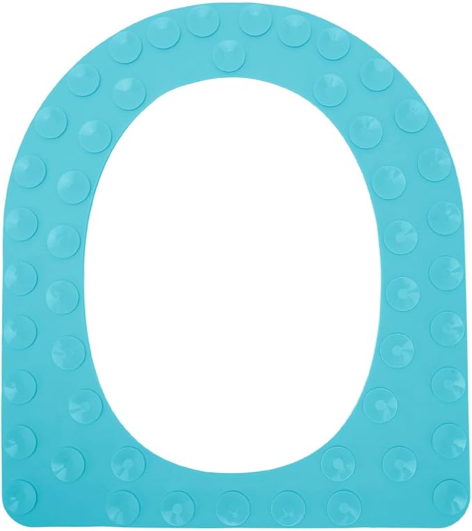 Reusable Toilet Seat Cover Universal Washable Silicone Non Slip Pad for Home and Travel Potty Toddler Covers Foldable Portable Camping Summer Training Toddlers Bags Stool Chairs