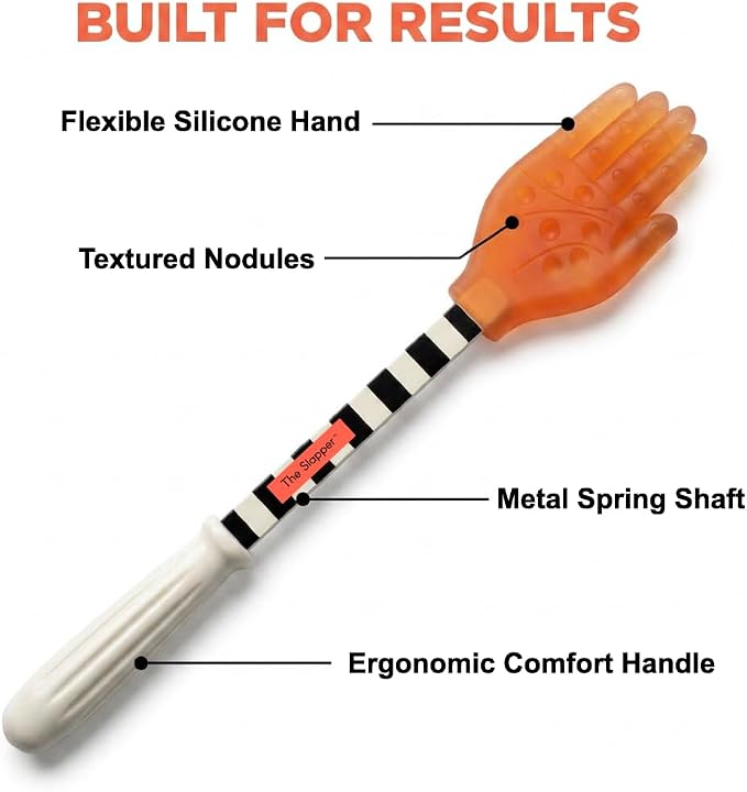 Lymphatic Drainage Massage Tool & Body Massage Paddle with Stainless Steel Acupressure Roller Ball, Gua Sha Body Scraping Tool for Muscle Recovery & Fascia Release