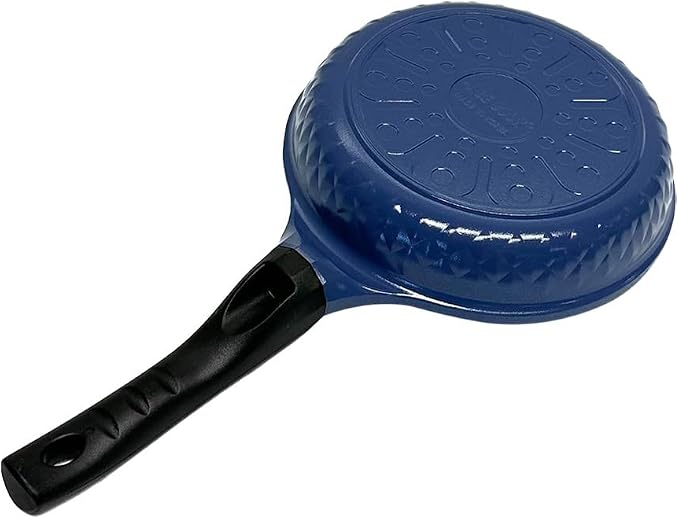 |MADE IN KOREA| 8" Ceramic Coating Interior and Exterior Frying Pan Cooking Wok