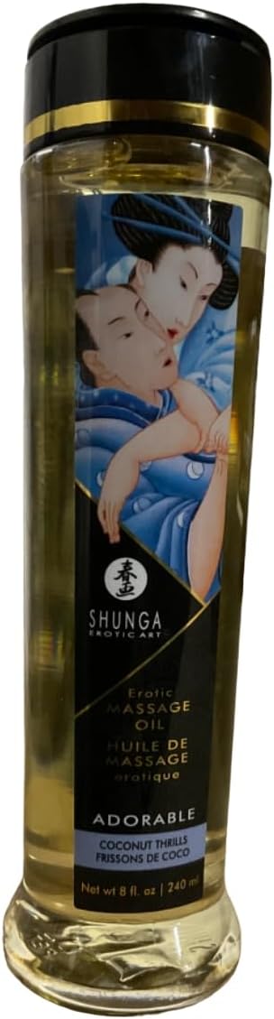 Shunga Erotic Massage Oil- Coconut Thrills