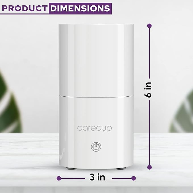 Menstrual Cup Sterilizer - Modern Menstrual Cup Cleaner Unscented Sanitizer - 2-Minute Automatic Steam Wash - Holder Fits Small Soft & Large Period Disc - Steamer Wipes Out 99.9% of Germs
