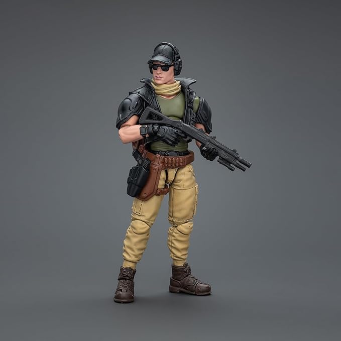 JOYTOY 1/18 Action Figure - Kina Mercenaries-The Assault Vanguard ABS & PVC, Perfect for Collectors & Decor - 4.1 Inch, 3.49 OZ (JT9886)