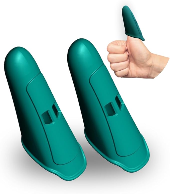 Thumbsavers Advance Massage Tool for Deep Tissue and Trigger Point Massage – Joint Support for Massage Therapists, Chiropractors and Physical Therapists – Hand Protection Aid (Small (Set of 2))