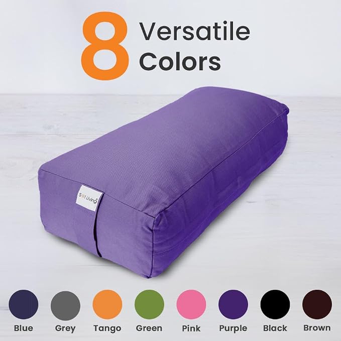 Pranayama Yoga Bolster Meditation Pillow