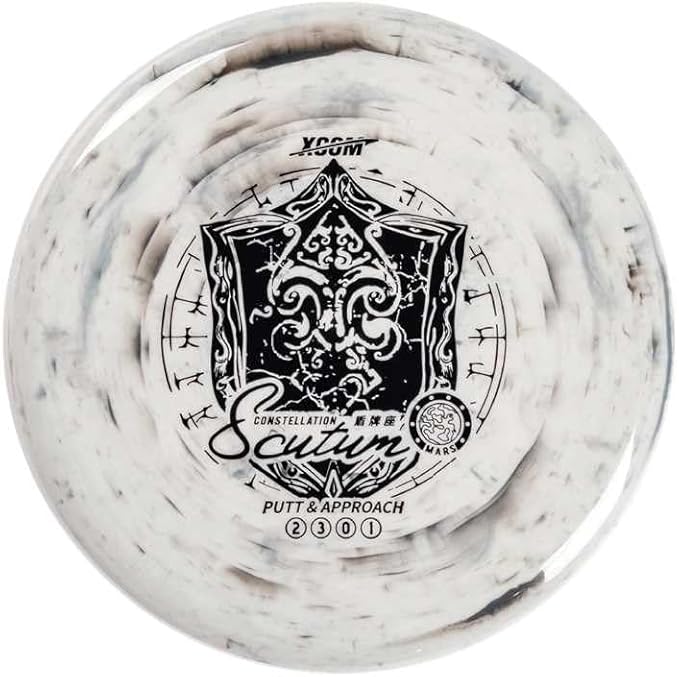 Mars-Scutum Disc Golf Driver | Stable Flight Putter | PDGA Approved (170-175g) | for Backyard, Course & Tournament Play