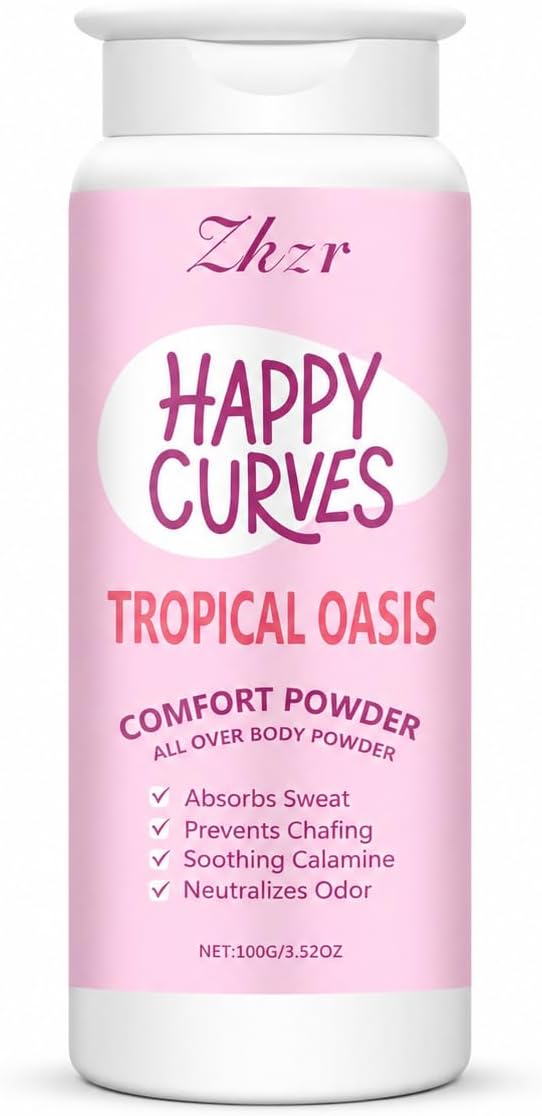 Comfort Powder Talc Free Anti Chafe Body and Foot Dusting Powder 7.04 Ounce (Pack of 2)
