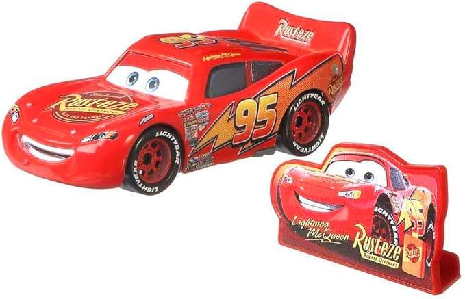 Disney Cars Toys Movie Die-cast Character Vehicles, Miniature, Collectible Racecar Automobile Toys Based on Cars Movies, for Kids Age 3 and Older