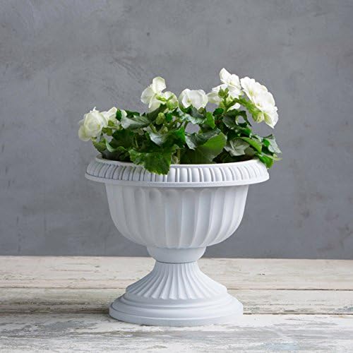 Root & Vessel, Grecian Urn Planter, Stone, 12"