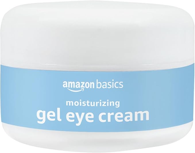 Amazon Basics Moisturizing Gel Eye Cream with Hyaluronic Acid, 0.5 Fluid Ounces, 1-Pack
