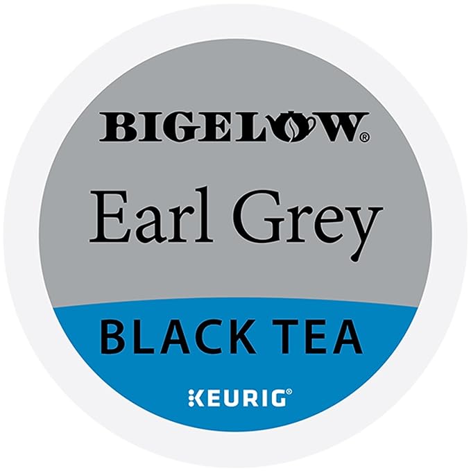 Bigelow Earl Grey Black Tea Keurig K-Cups, 24 Count Box (Pack of 1), Caffeinated 24 K-Cup Pods Total