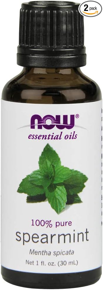NOW Spearmint Oil, 1-Ounce (Pack Of 2)