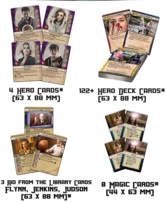 The Librarians Adventure Game | Co-op or Solo Board Game for 1-4 Players | Based on Hit TV Series & Movies | Strategy Game (Adventure Card Game (Core))