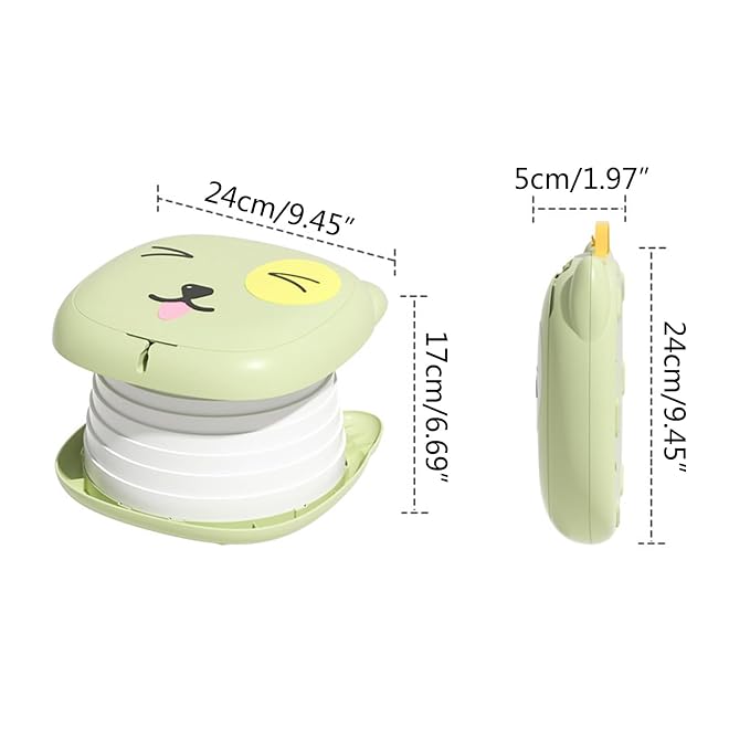 Children's Removable Toilet Portable & Sturdy Baby Potty Secure & Easy to Clean Children Travel Toilet for Travel Safe and Toilet