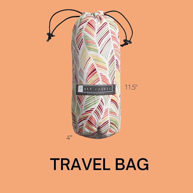 BAY LAUREL Turkish Beach Towel with Travel Bag 39 x 71 Quick Dry Sand Free Lightweight Large Oversized Towels Light