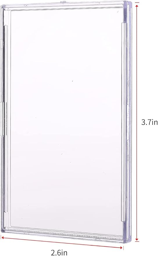 Card Sleeves, Trading Cards Sleeves Kit - 20 Hard Plastic Covers Soft Clear Card Sleeves + 5 Display Stand - Basketball, Football, Baseball,Game Card Protectors, White