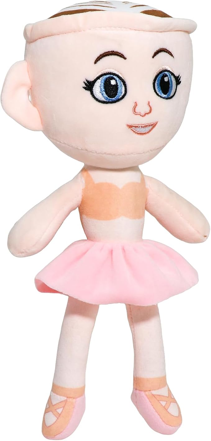 Italian Brainrot Plush,11 inch Ballerina Cappuccina Cute Stuffed Figure Doll for Kids and Adults Inspired Plush Toy