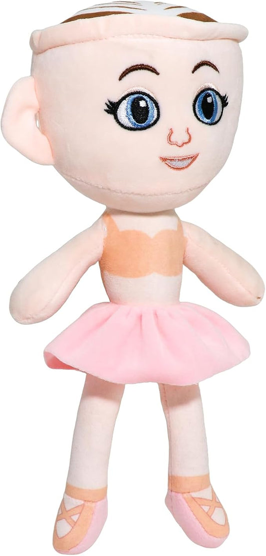 Italian Brainrot Plush,11 inch Ballerina Cappuccina Cute Stuffed Figure Doll for Kids and Adults Inspired Plush Toy
