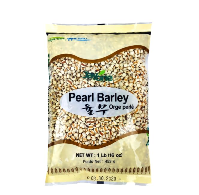 Jay One 7 Grains Mixed Pack for White Rice (1 pack, Pearl Barley 1lbs)