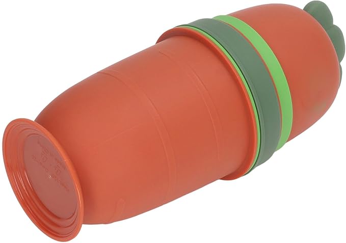 Garosa Toddler Training Cup with Handle, Portable Foldable Potty for Kids Travel Toilet Car Camping Emergency Use, Red