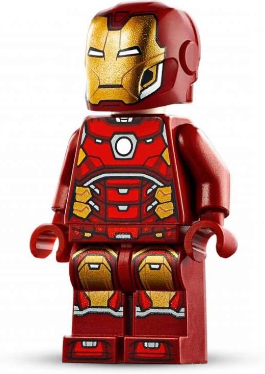 Lego Marvel Avengers Iron Man Mech 76140 Kids’ Superhero Mech Figure, Building Toy with Iron Man Mech and Minifigure (148 Pieces)