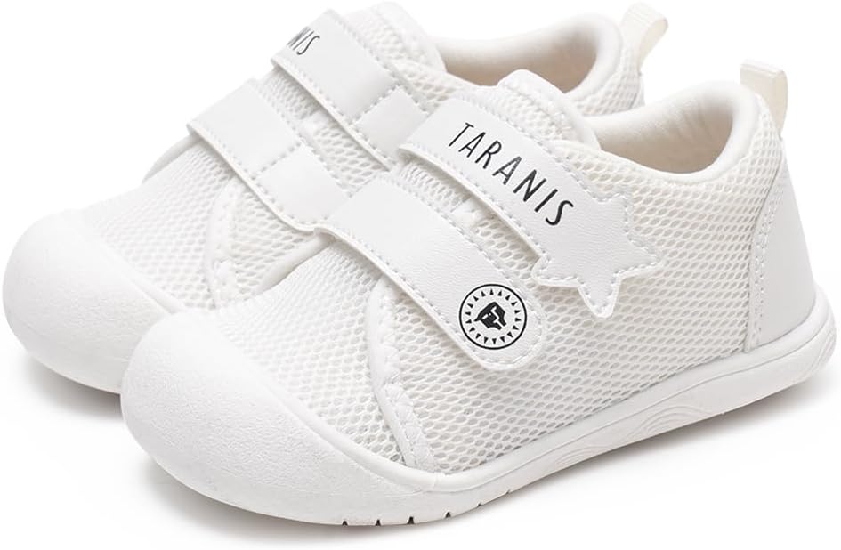 Toddler Shoes Boys Girls Non-Slip Infant Sneaker Rubber Sole Baby Crib First Walker Shoes