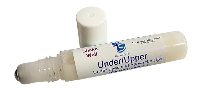 Diva Stuff Under/Upper Under Eye and Above The Lips Wrinkle Treatment, New and Improved Formula, With Manuka Honey, Hyaluronic Acid, Argan Oil, Papaya, Marine Collagen and More