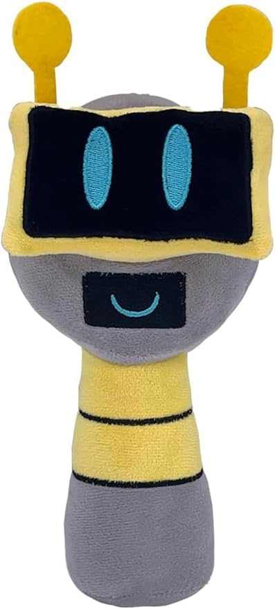 Sprunky Plush Toys Sprunky Wenda and Gray Plushies Sprunky Plushes Soft and Funs Stuffed Toys Dolls for Fans and Friends Birthday for Girls Boys (Yellow White)