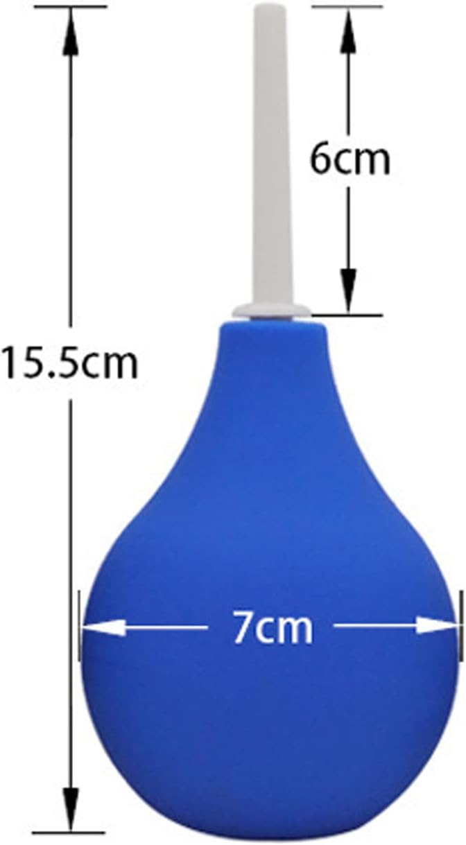 Premium Vaginal Douche and Enema Cleaner，Enema Bulb for Men, Anal Douche for Women,Say Goodbye to Discomfort and Odor (160-blue)