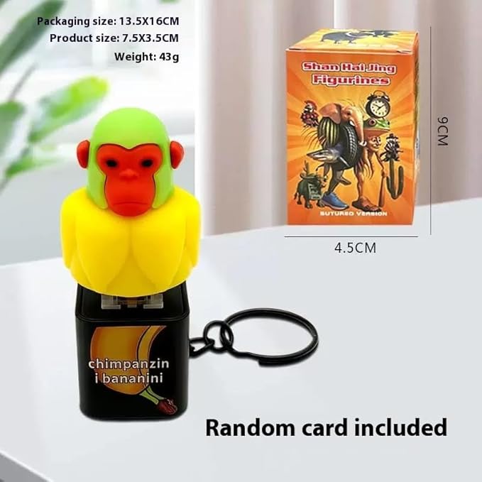 ActiveAura Italian Brainrot Toys: Tung Tung Tung Sahur Set with Glow & Voice Feature, Tralalero Tralala Figurine 2.5in, Funny Animals, Perfect Decor Gifts for Fans in Office or Room (1) (1)