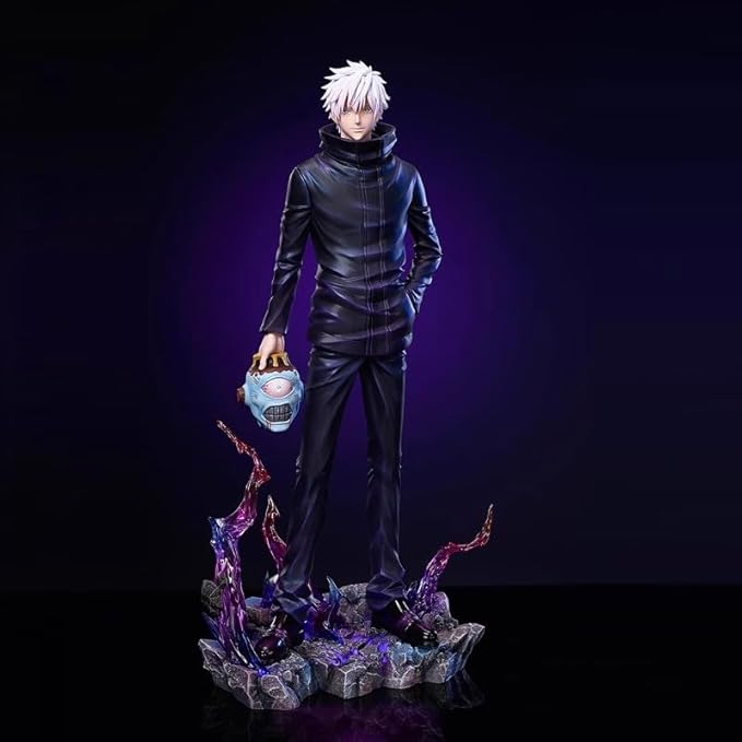 JJK Anime Figures Gojsa Figure Statues Interchangeable Heads and Arms Hidden Inventory Anime Action Figurine 34CM