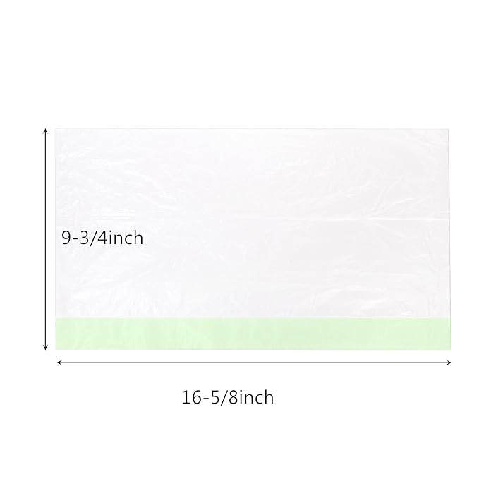 Tebery 100 Pack Portable Potty Chair Liners with Drawstring, Potty Bags Liners Disposable for Baby Toilet Potty Training Seat