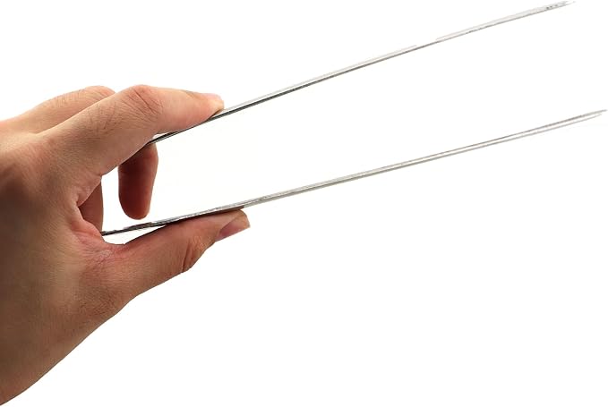 2PCS Korean Japanese Grill Frying Steak Tongs BBQ Kitchen Food Tweezers Stainless Steel Cooking Tools Portioning Tong For Salad Fish Buffet Meat Holders